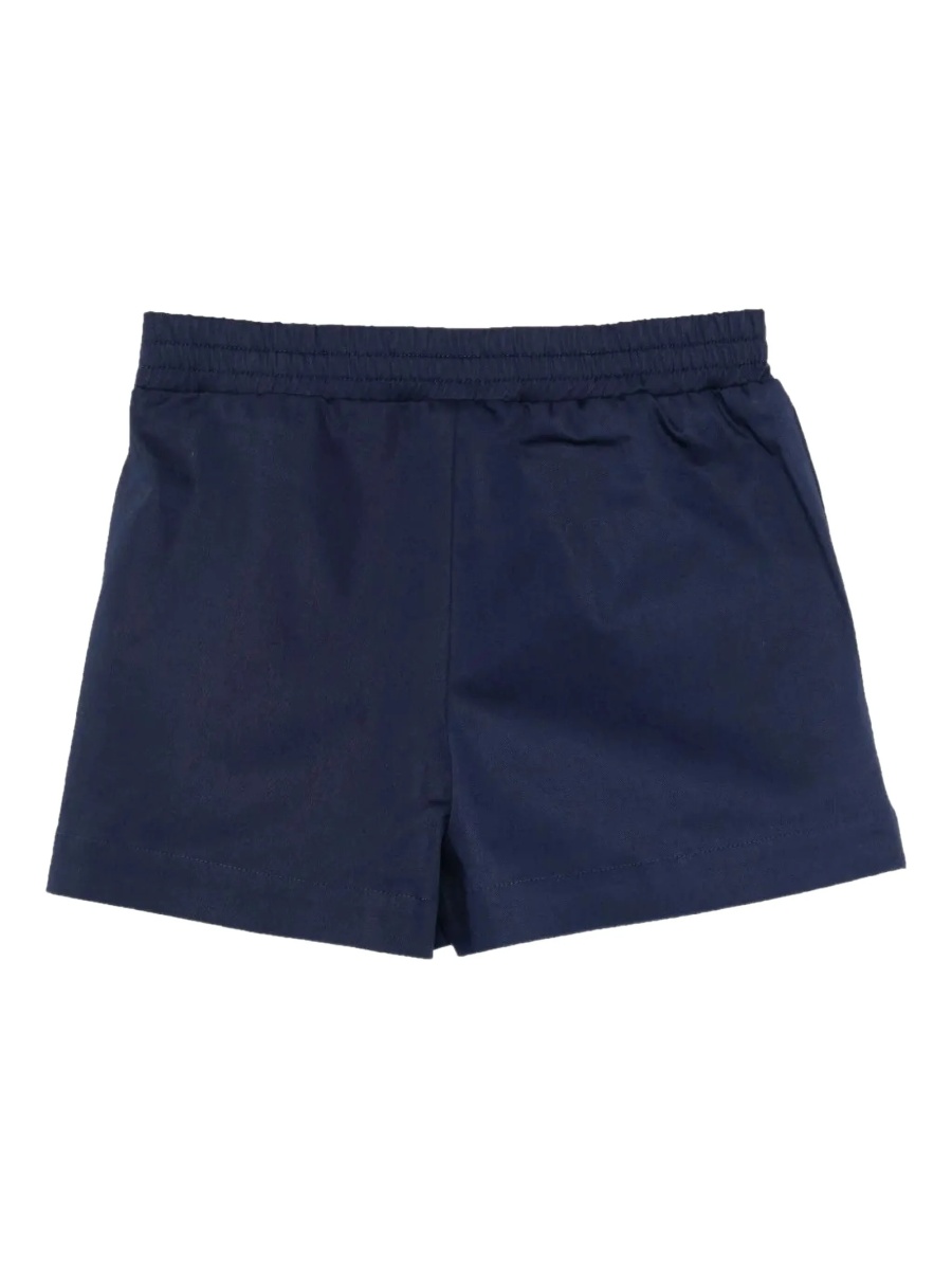 Pantaloni scurti Fendi albastri din material textil - Img 2