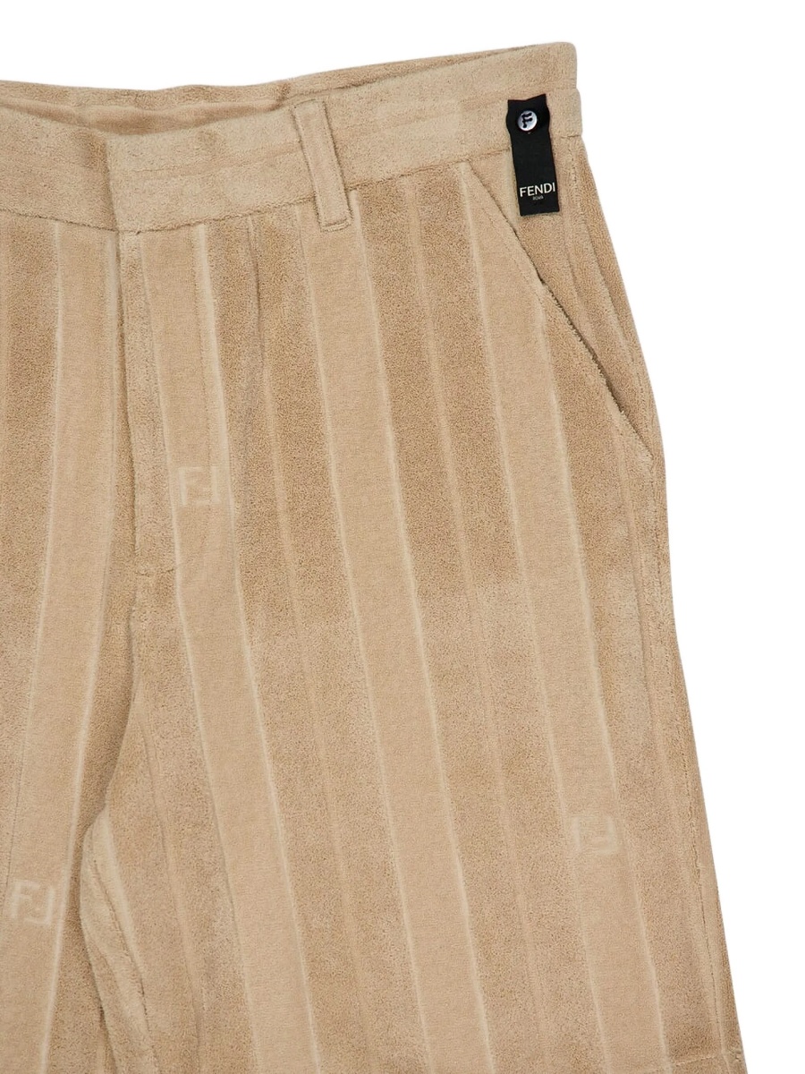 Pantaloni scurti Fendi neutri - Img 4