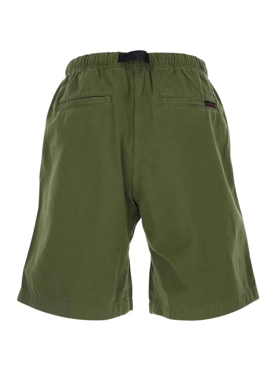 Pantaloni scurti GRAMICCI verzi din bumbac - Img 2
