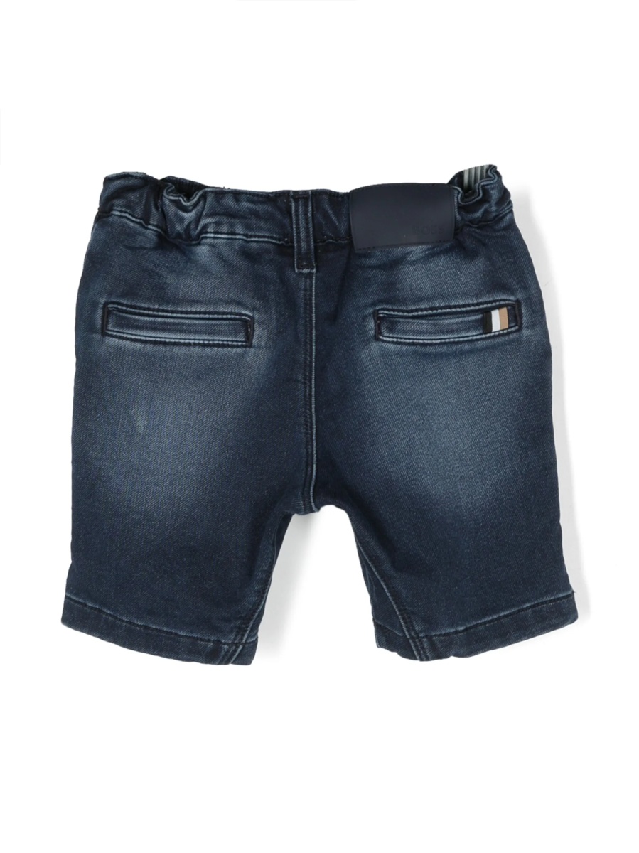 Pantaloni scurti Hugo Boss albastri - Img 2