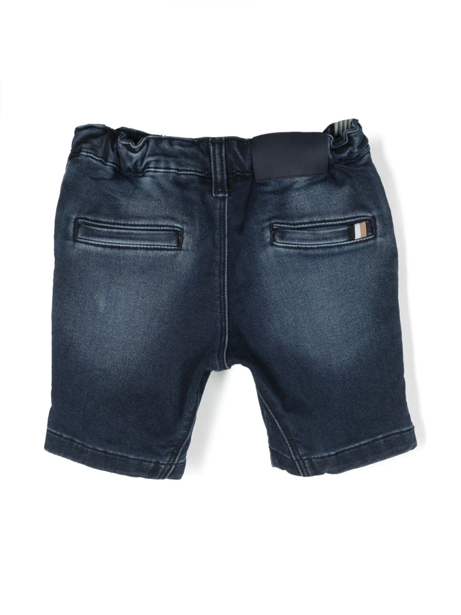 Pantaloni scurti Hugo Boss albastri - Img 2