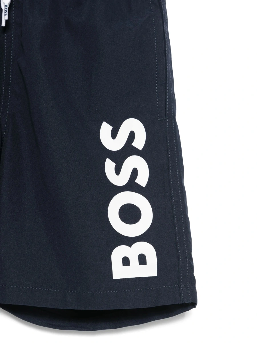 Pantaloni scurti Hugo Boss albastri - Img 4