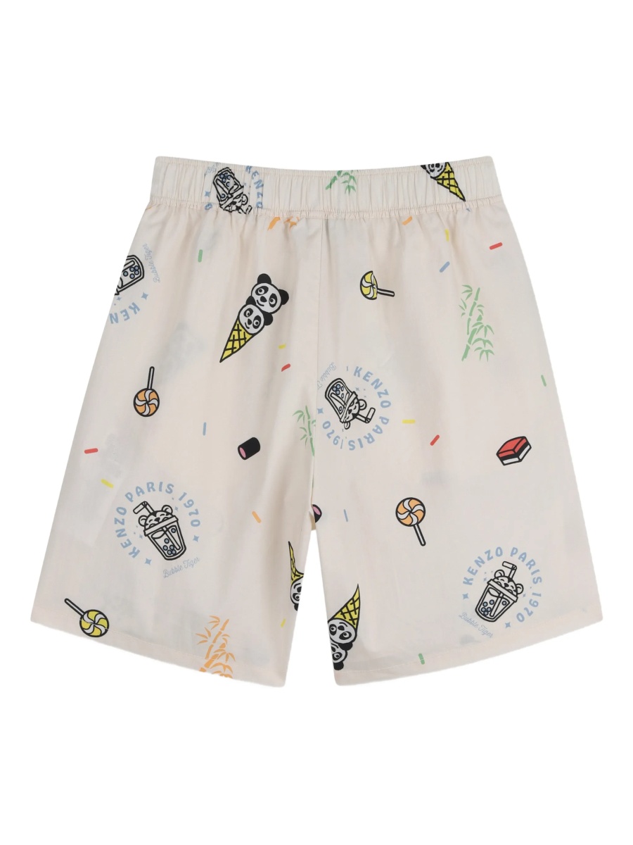 Pantaloni scurti Kenzo neutri - Img 2