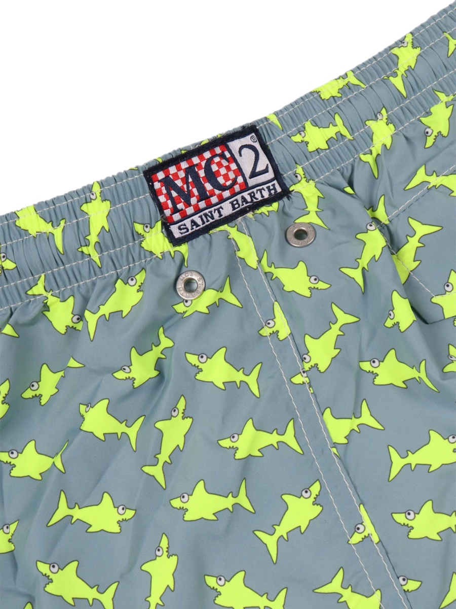 Pantaloni scurti Mc2 Saint Barth gri - Img 3