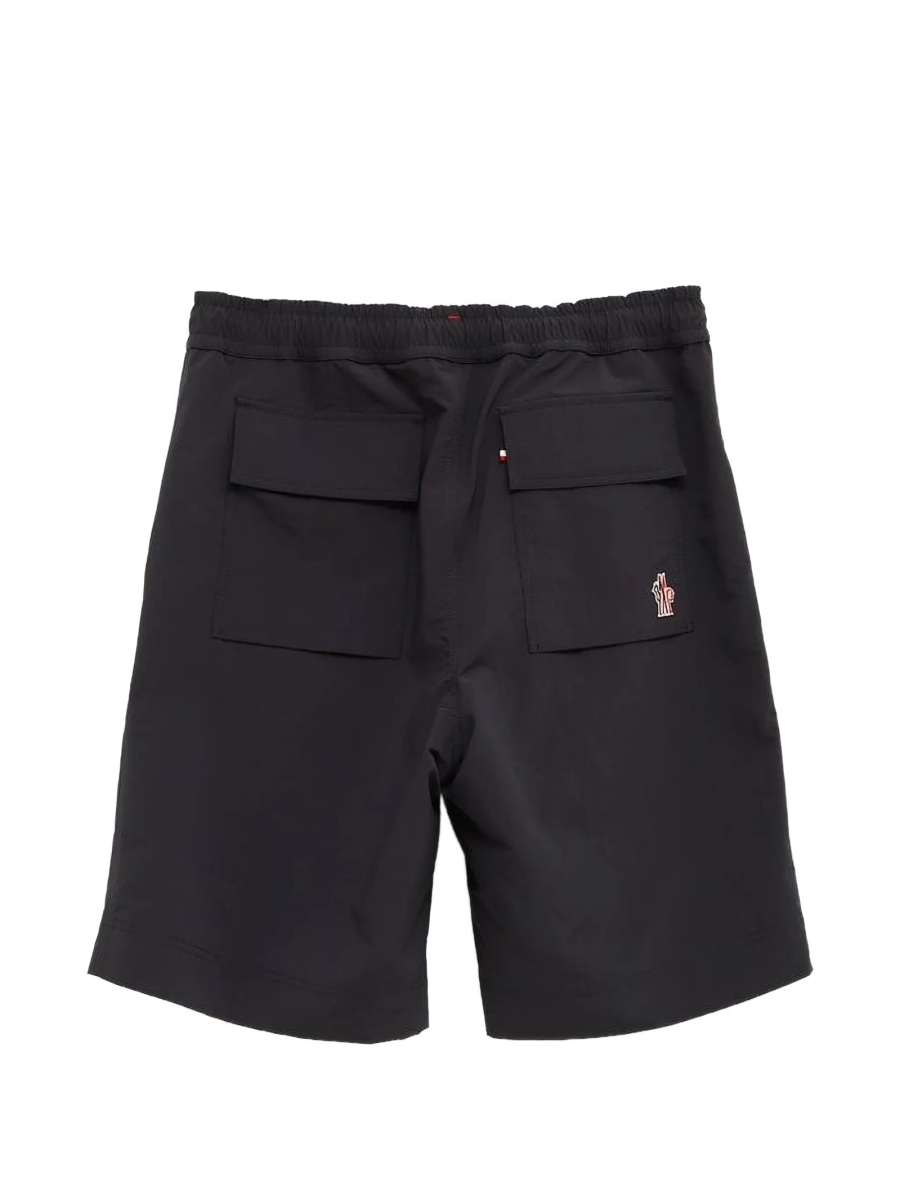Pantaloni scurti Moncler Grenoble negri - Img 2
