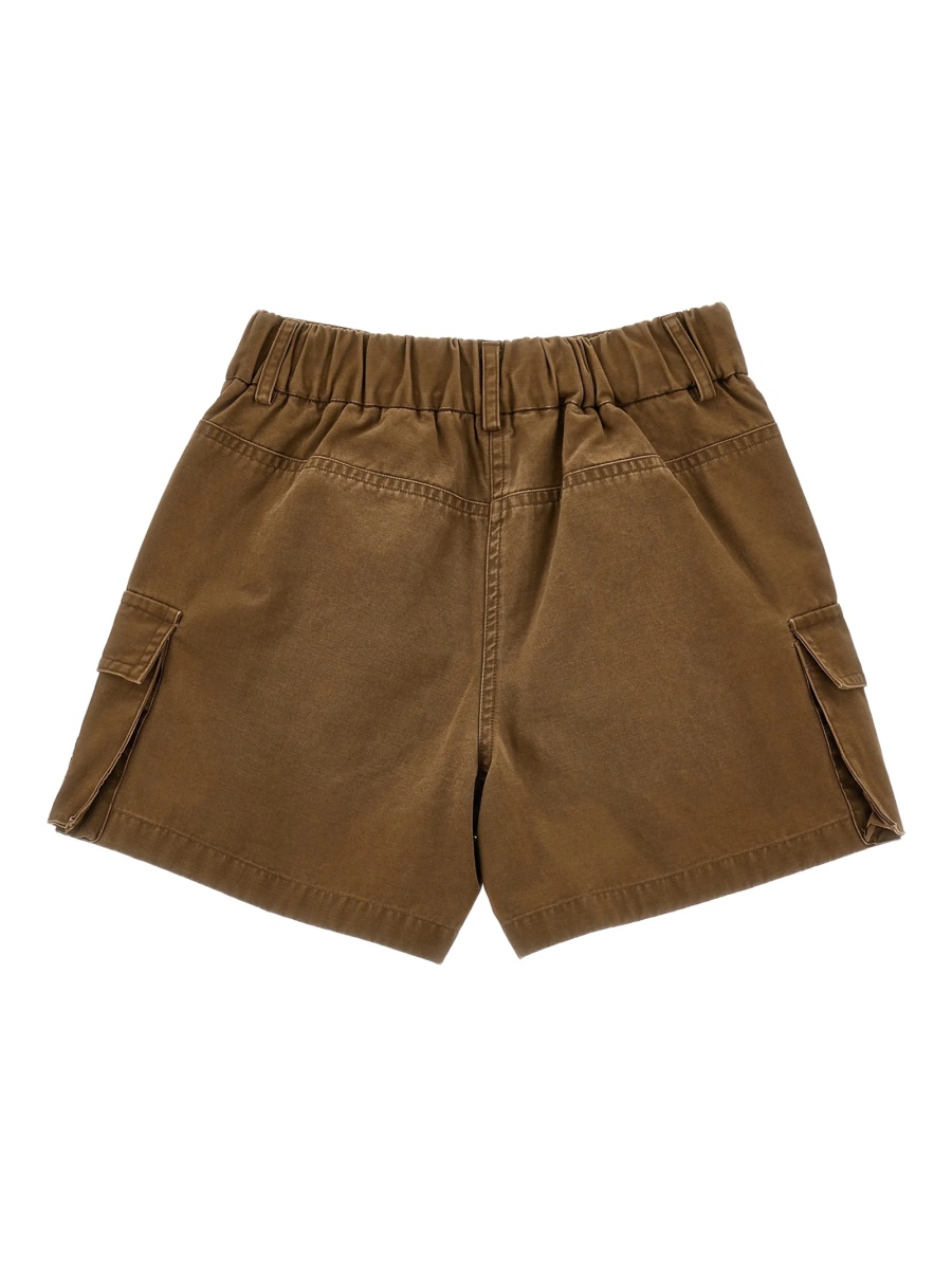 Pantaloni scurti Monnalisa maro - Img 2