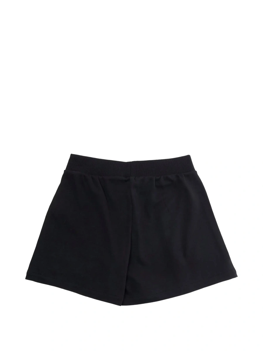 Pantaloni scurti MoschinoS negri din bumbac - Img 4