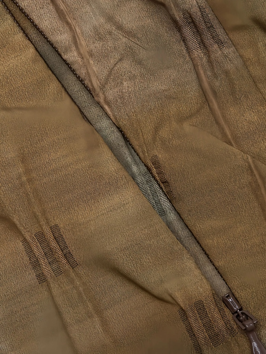 Pantaloni scurti NEEDLES maro din nylon - Img 4