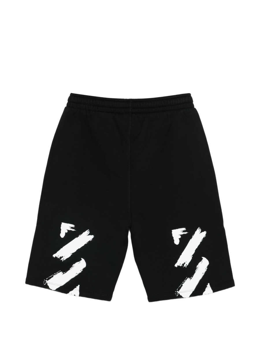 Pantaloni scurti Off-White negri - Img 2