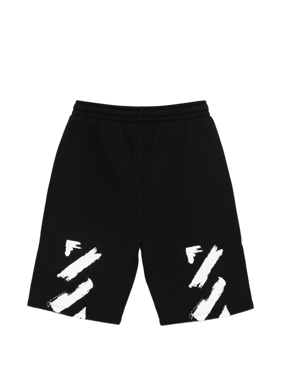 Pantaloni scurti Off-White negri - Img 2