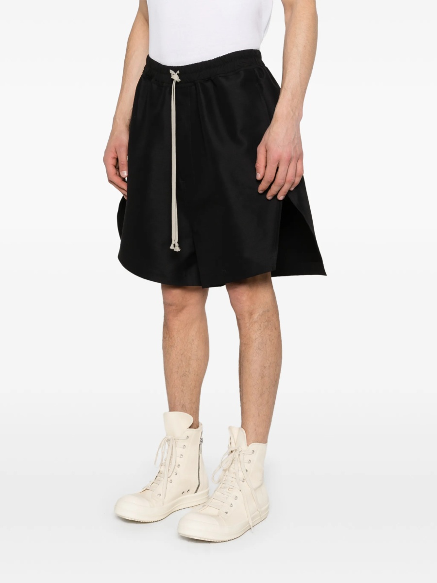 Pantaloni scurti Rick Owens negri - Img 3