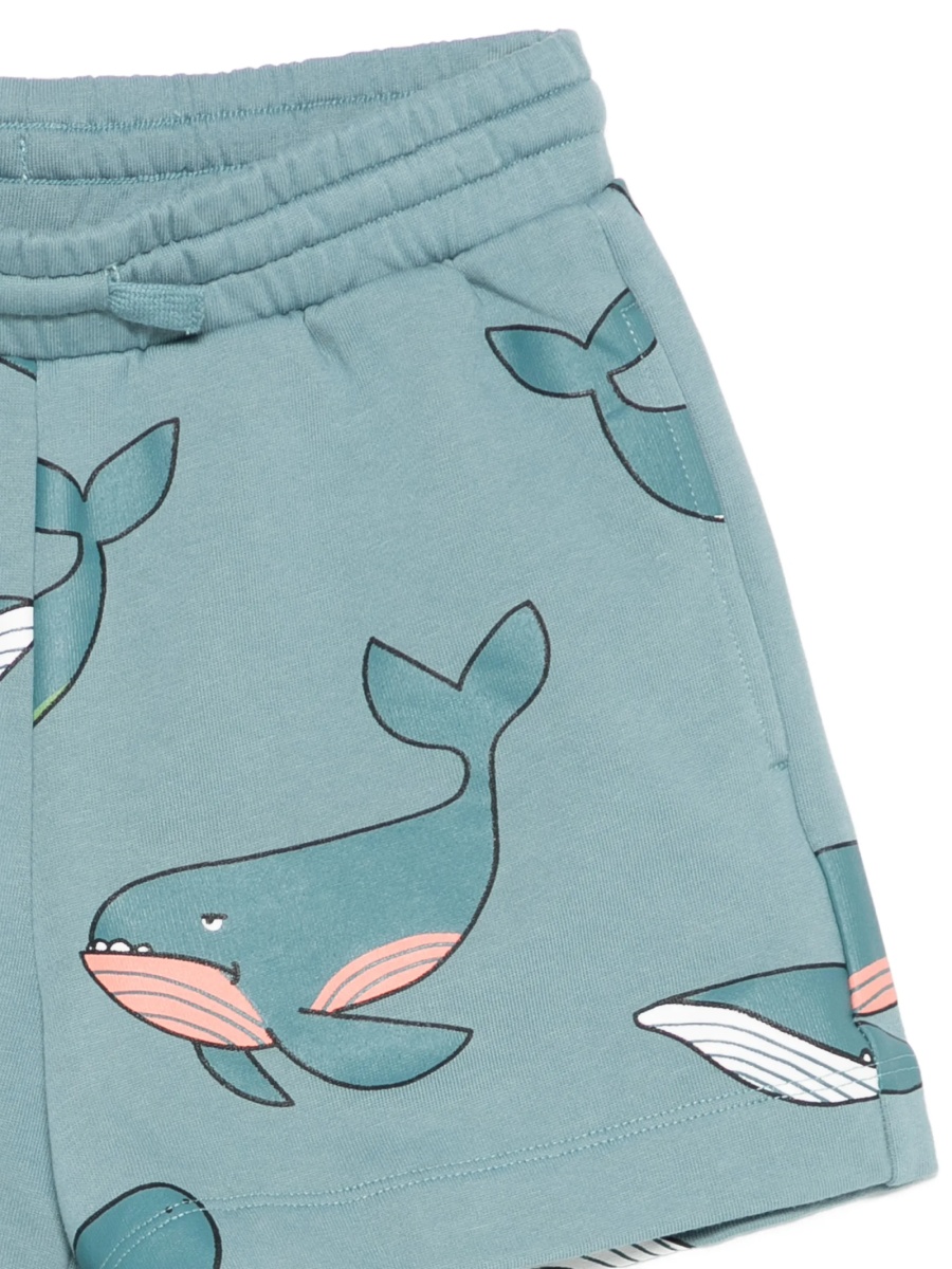 Pantaloni scurti Stella McCartney albastri - Img 3