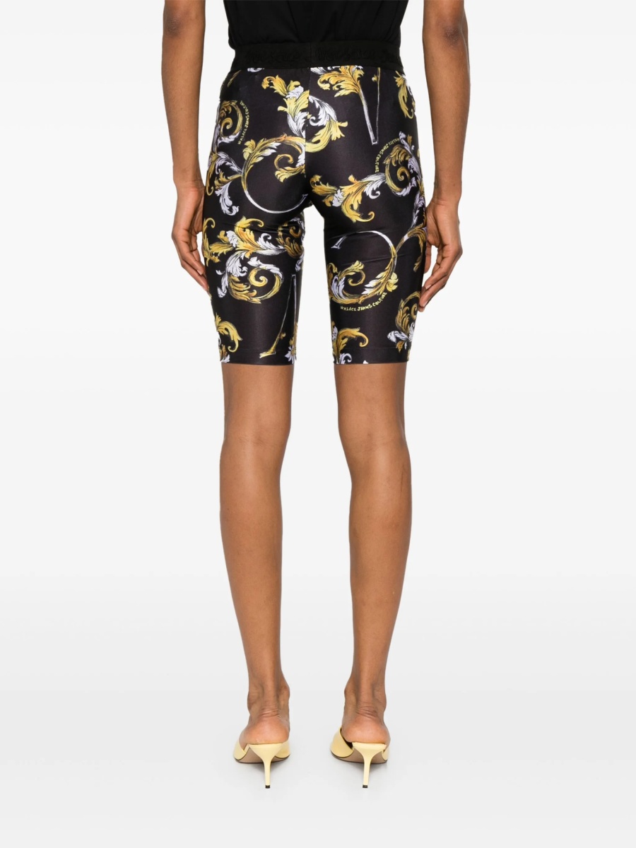 Pantaloni scurti Versace Jeans Couture negri - Img 4