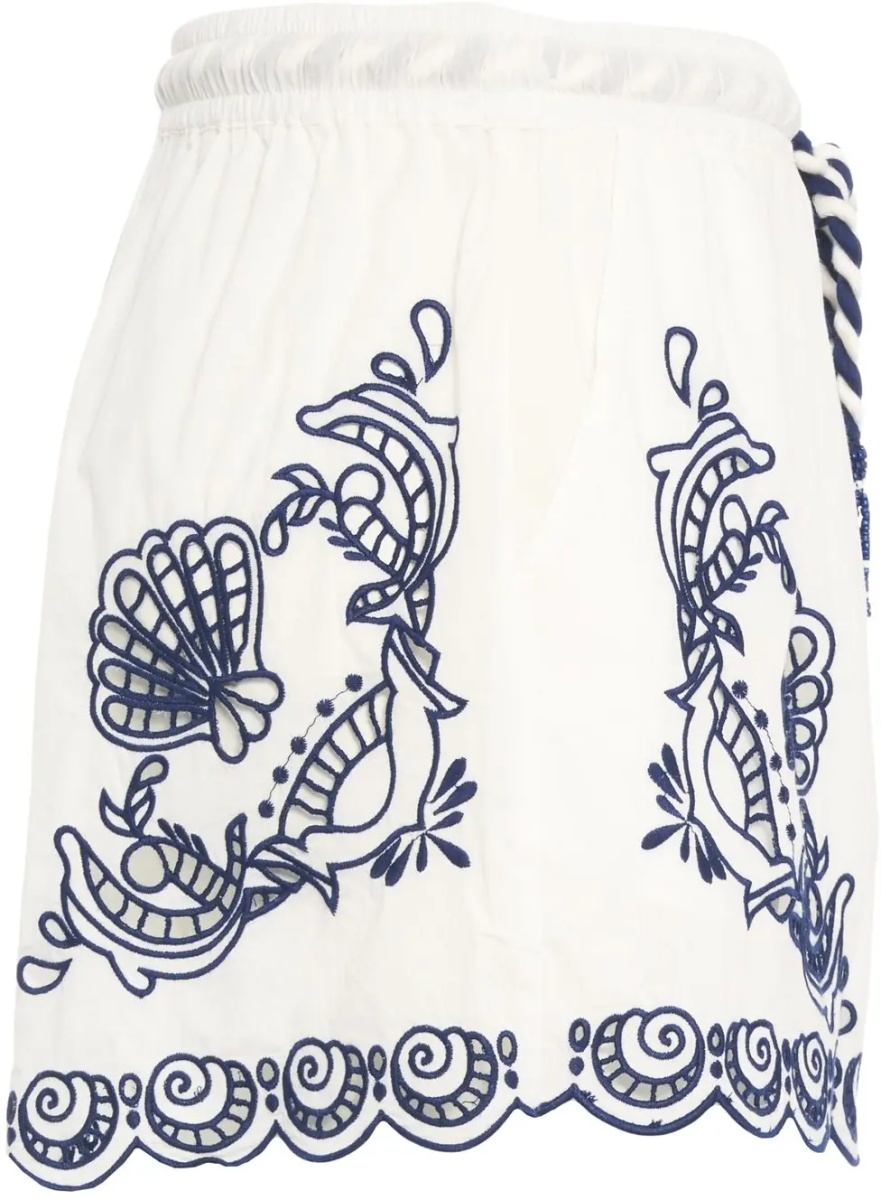 Pantaloni Shorts with embroidery - Img 3
