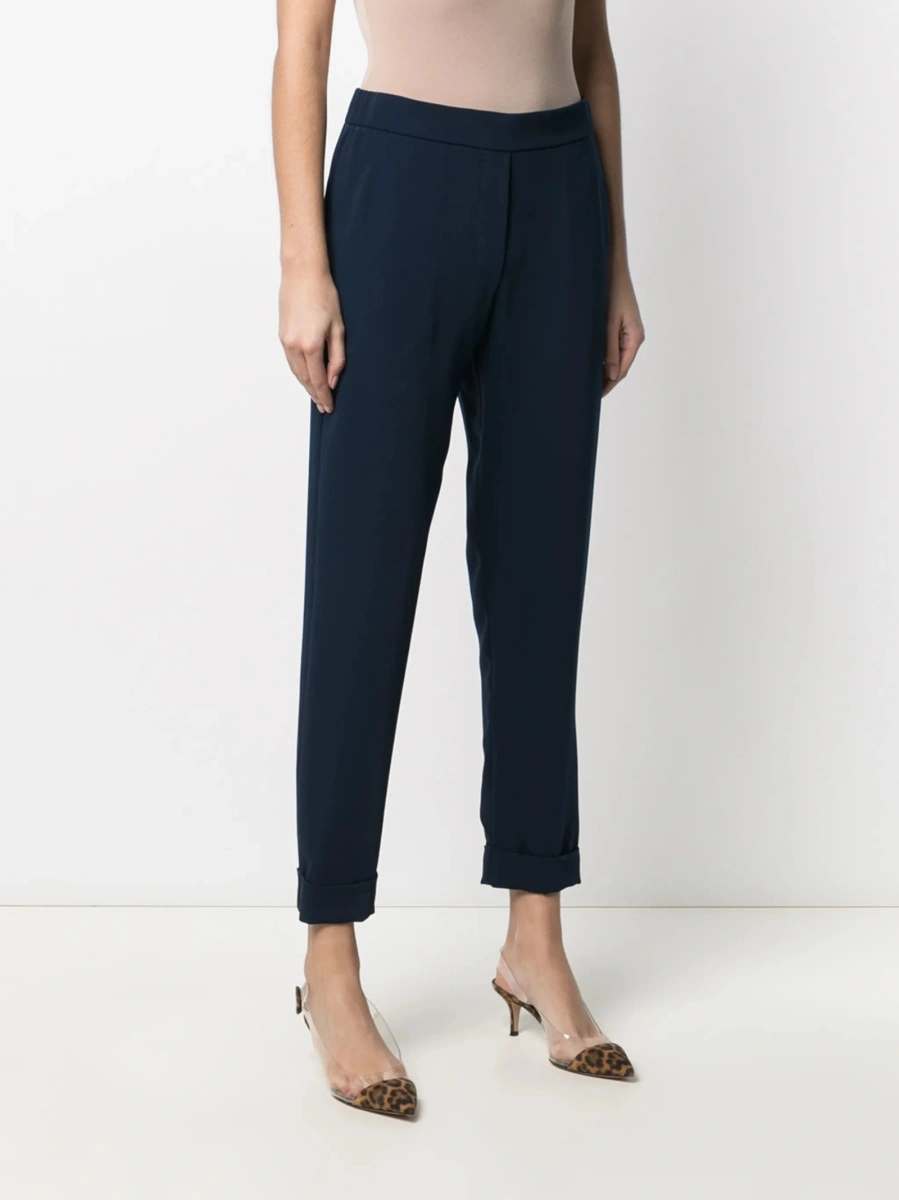 Pantaloni slim fit P.A.R.O.S.H. albastri - Img 3
