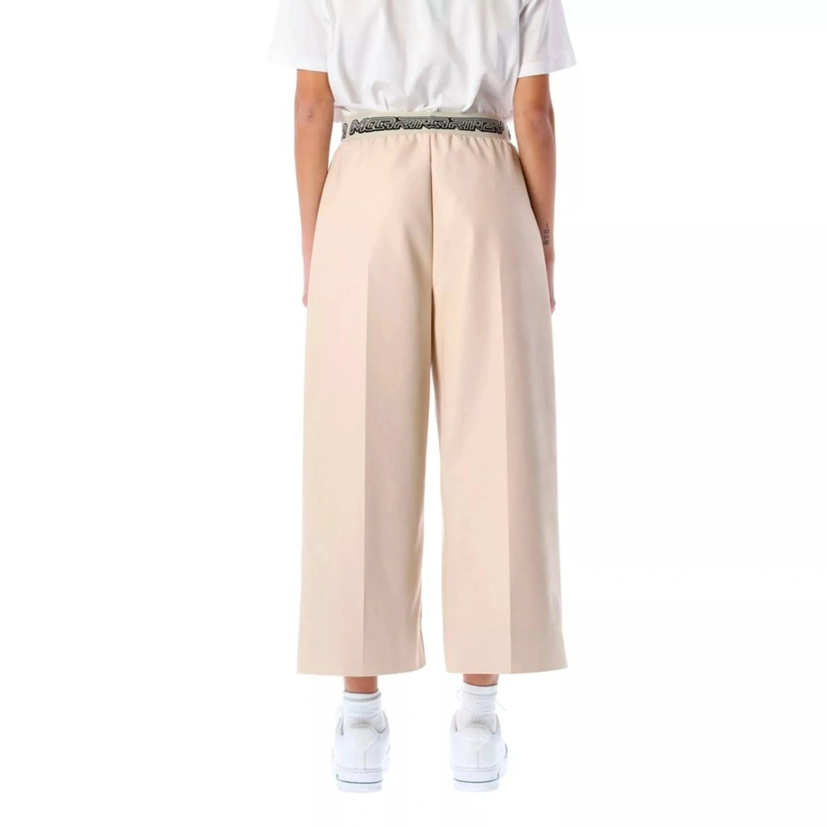 Pantaloni Stella Mccartney Cropped Logo Pants - Img 3