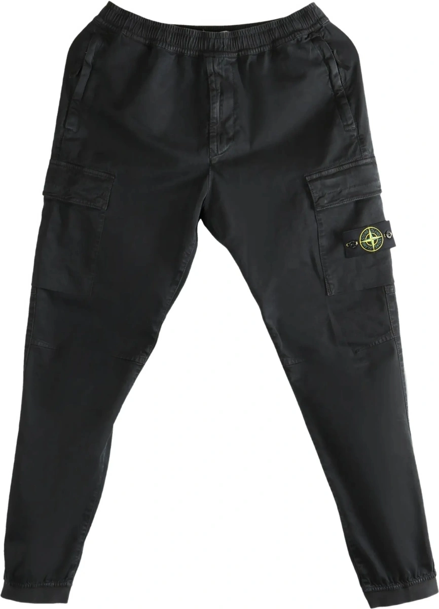Pantaloni Stretch Aged-Effect Pants - Img 7