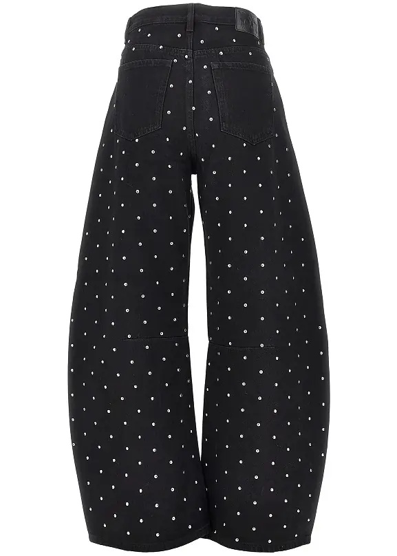 Pantaloni Studded Barrel Fit jeans - Img 3