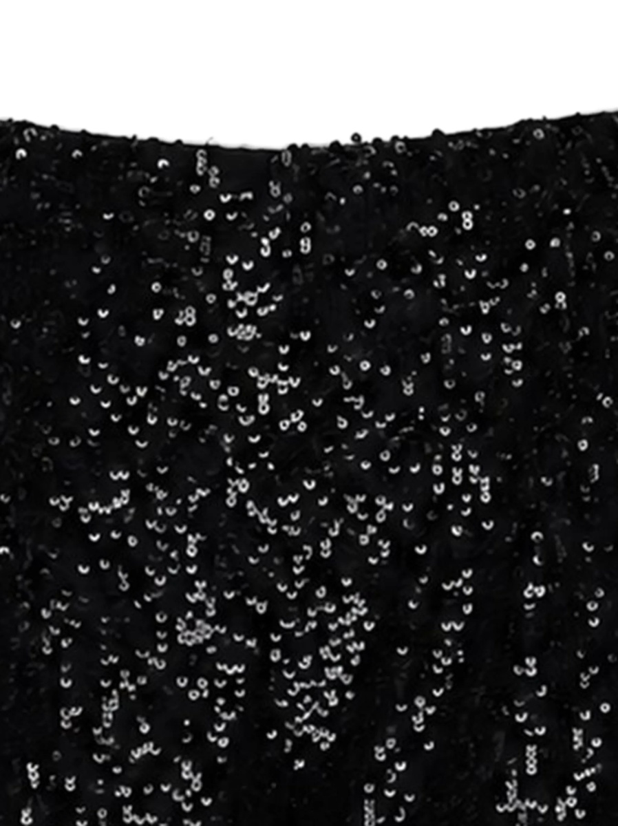 Pantaloni talie inalta P.A.R.O.S.H. negri - Img 2
