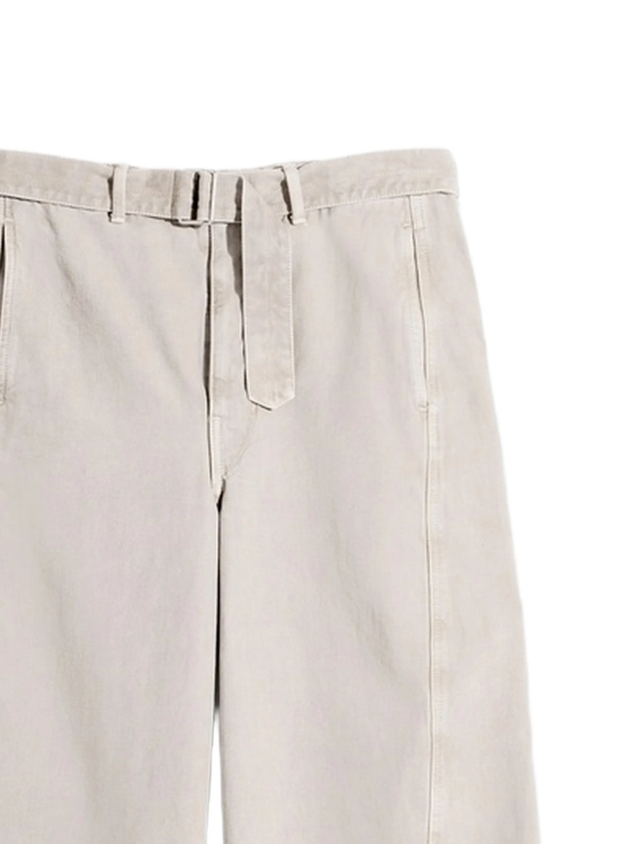 Pantaloni trei sferturi LEMAIRE neutri - Img 2