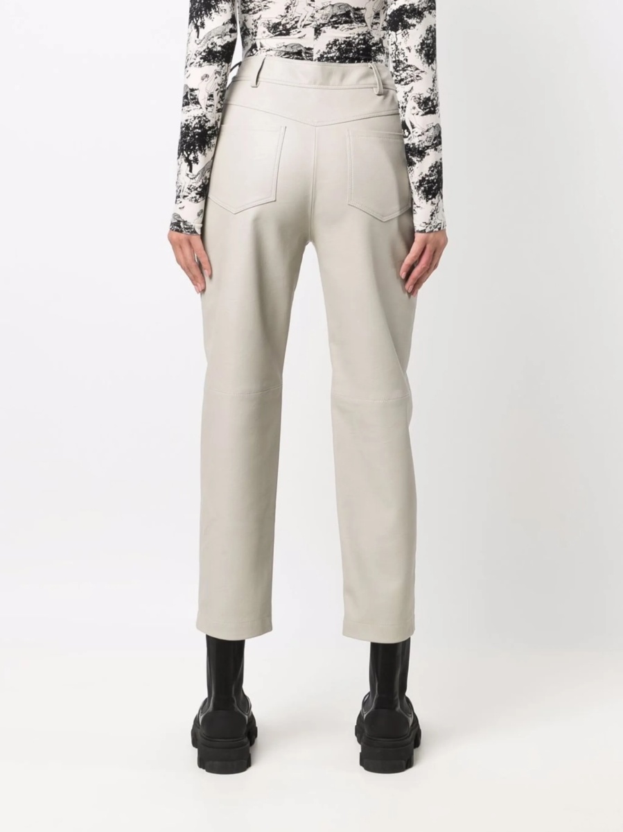 Pantaloni trei sferturi Stella McCartney neutri - Img 4