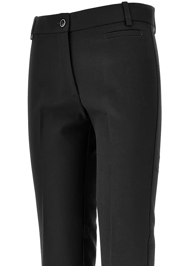 Pantaloni Viscose-blend crêpe pants - Img 2