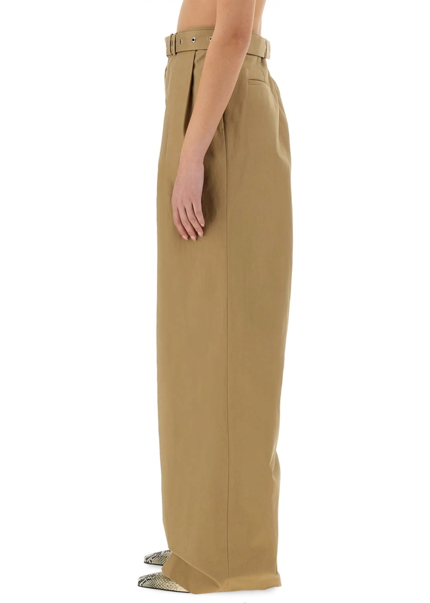 Pantaloni Wide-Leg Pants With Belt - Img 4