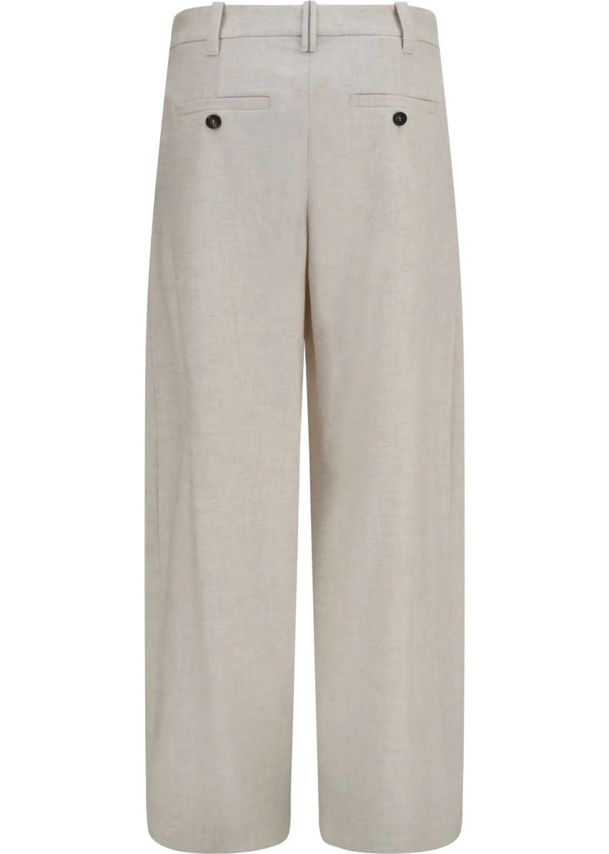 Pantaloni Wool and cashmere tailored Pants - Img 2