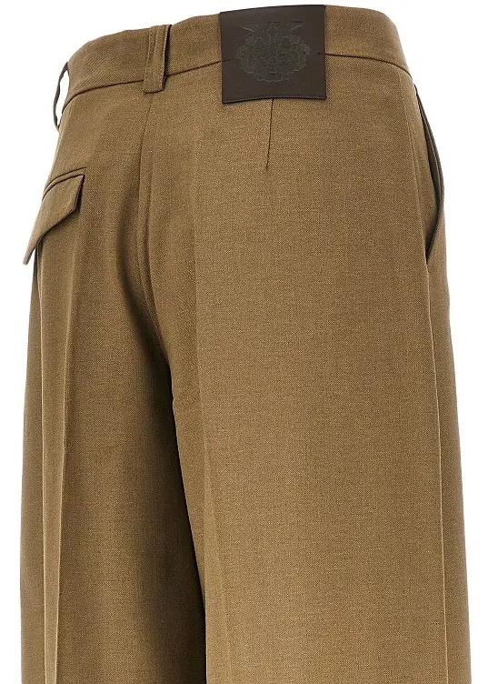 Pantaloni Wool-blend Barrel Leg pants - Img 4