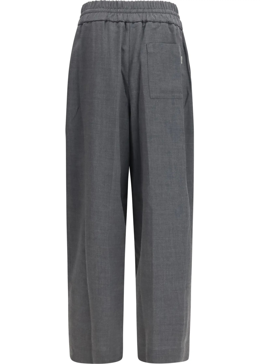 Pantaloni Wool Pants with elasticated waist - Img 2