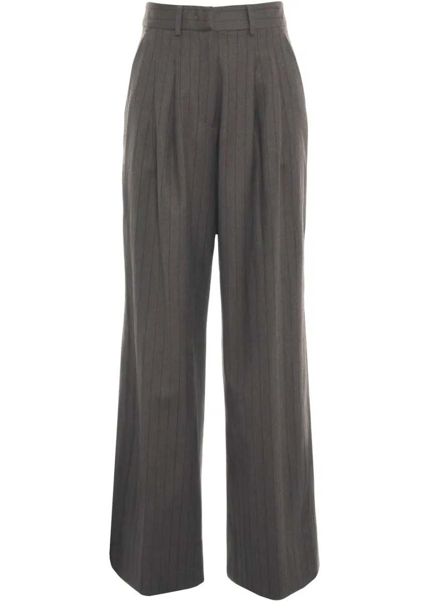Pantaloni Wool pinstriped trousers 'Frankie' - Img 2