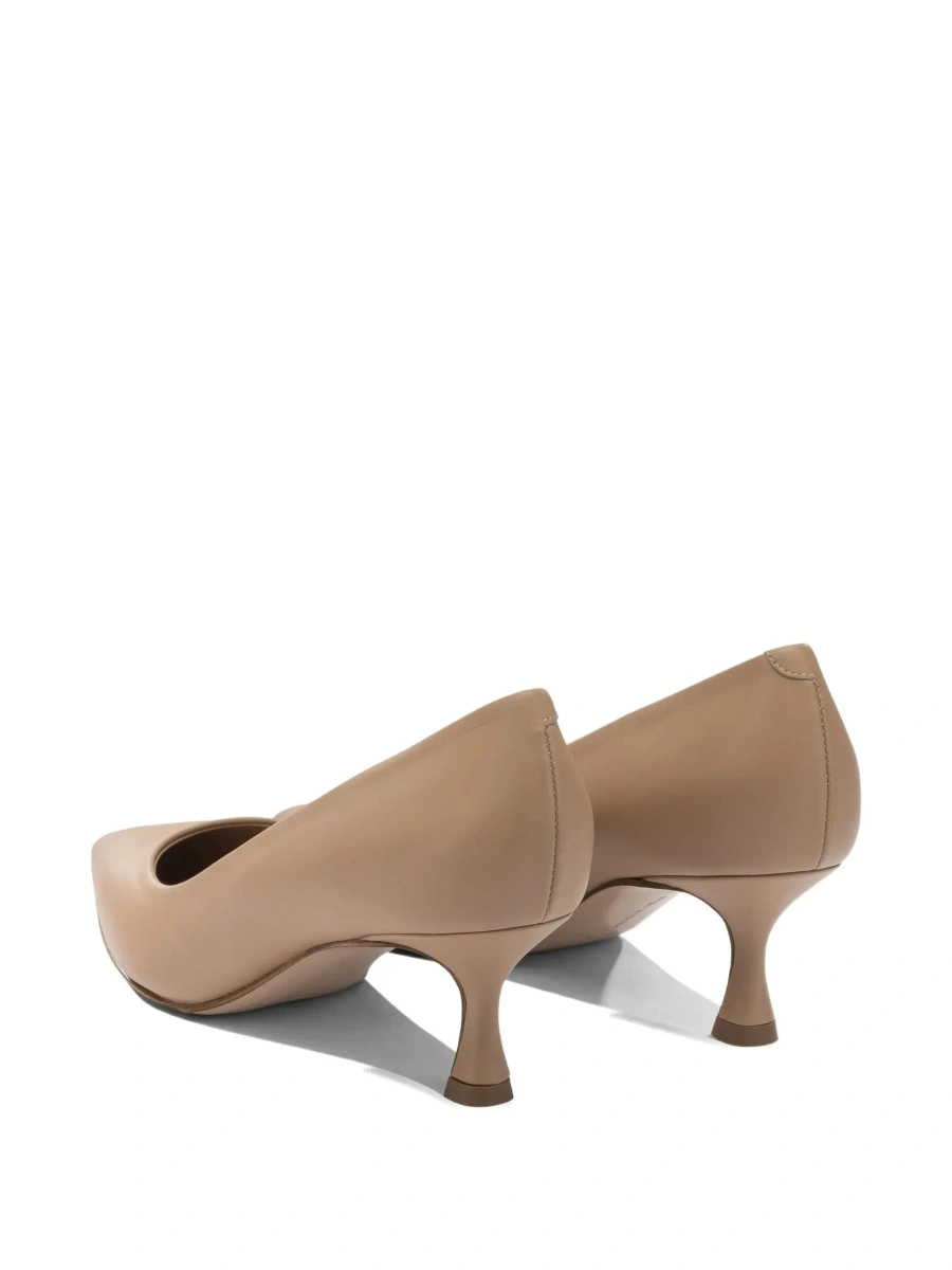 Pantofi 60mm leather pumps - Img 7