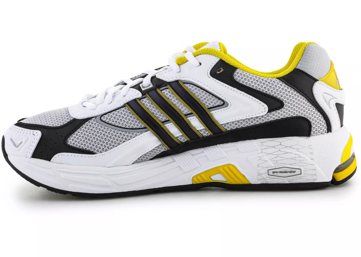 Pantofi Adidas Response Cl Ftwr White/ Core Black/ Yellow - Img 4
