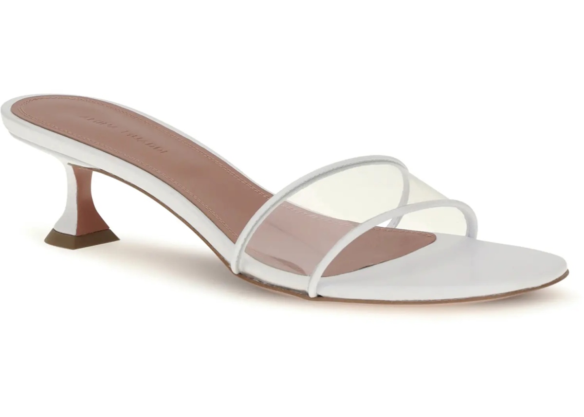 Pantofi Andreea Glass Mule Sandals - Img 2