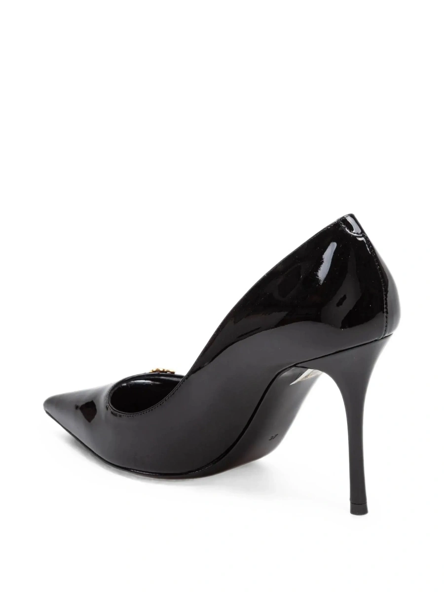 Pantofi cu toc Dolce &amp; Gabbana negri din piele - Img 7