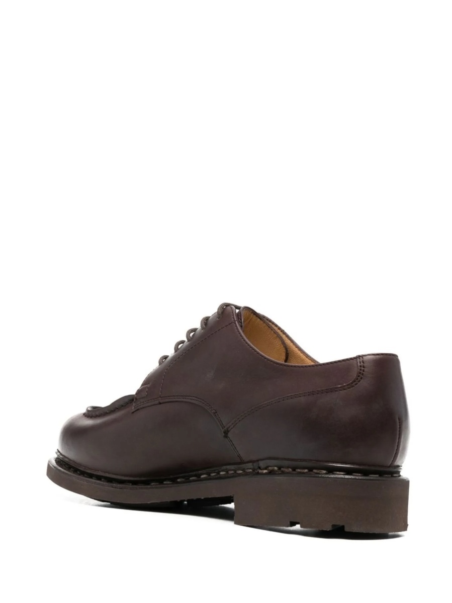 Pantofi Derby PARABOOT maro din piele - Img 3