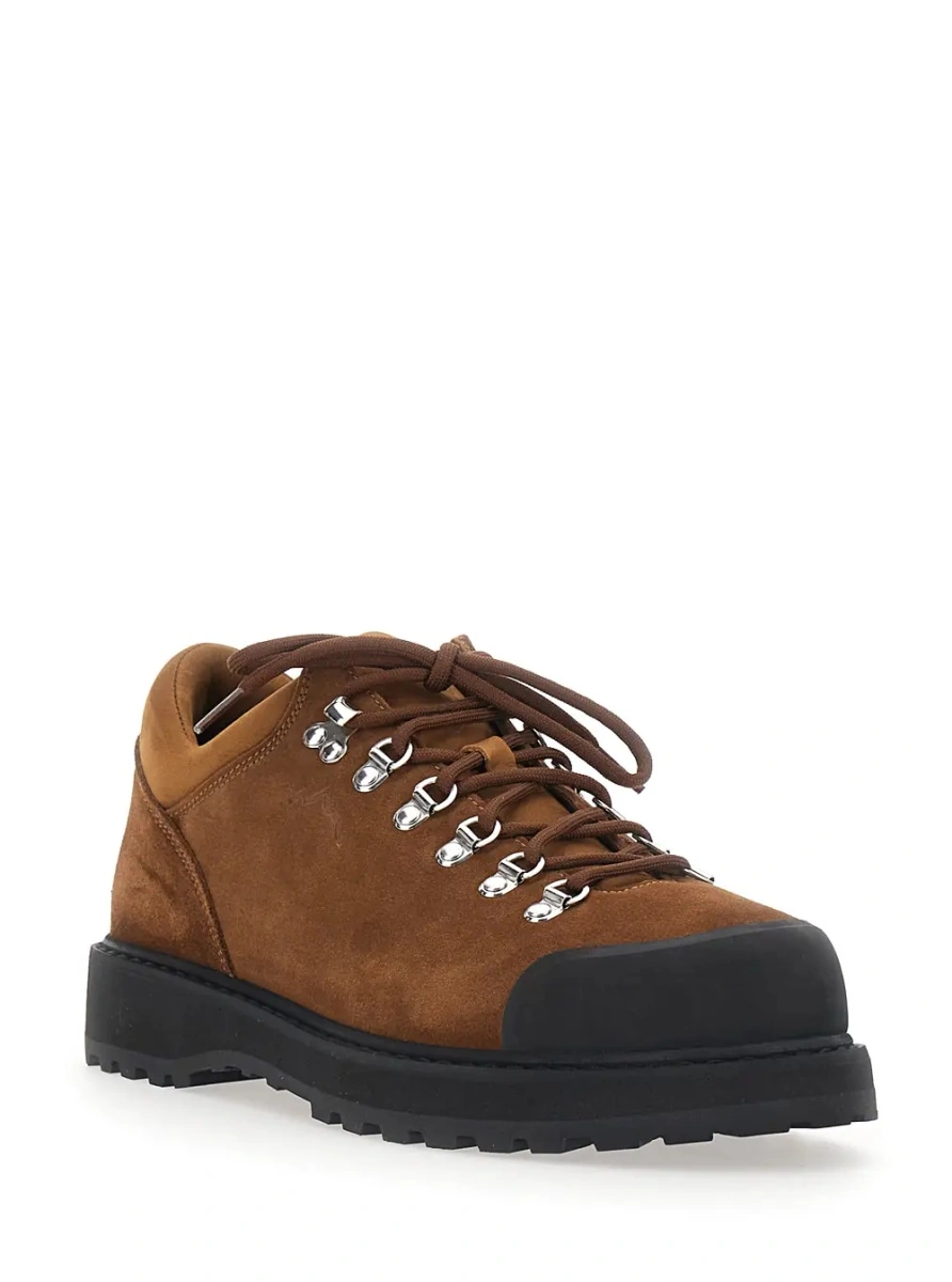 Pantofi eleganti Diemme maro din piele - Img 2