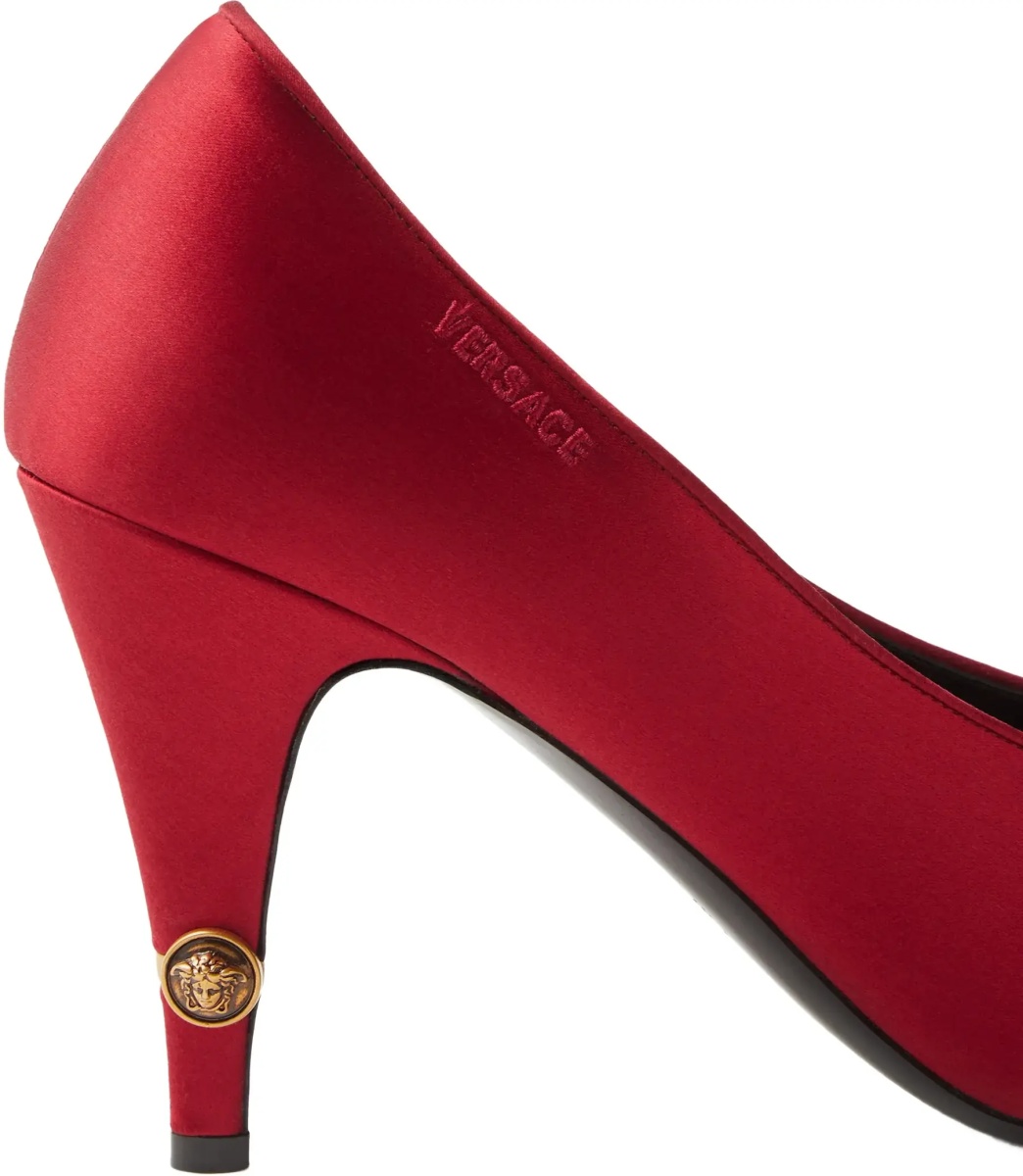 Pantofi Gianni satin Pumps - Img 6