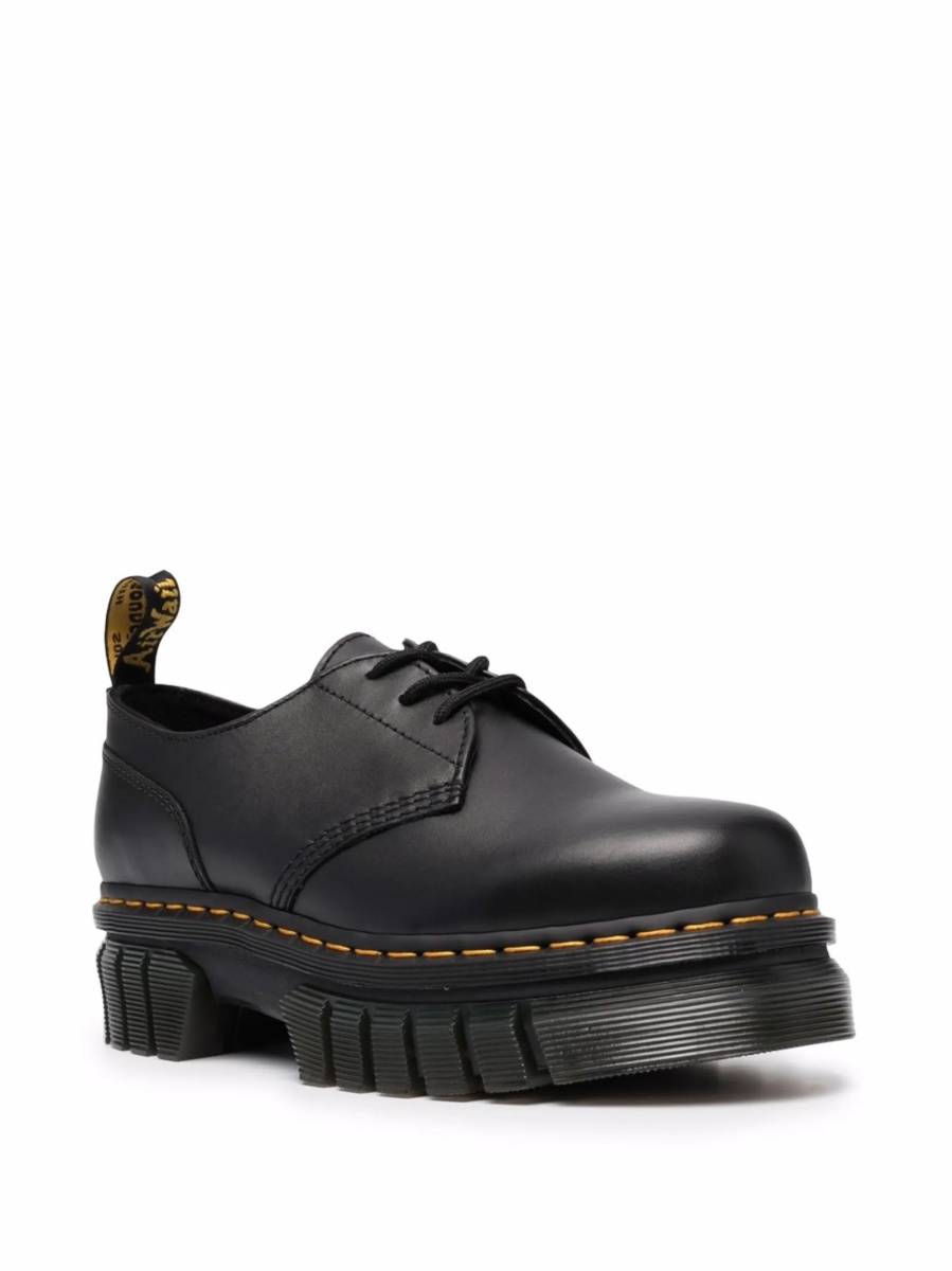 Pantofi Oxford Dr. Martens negri din piele - Img 2