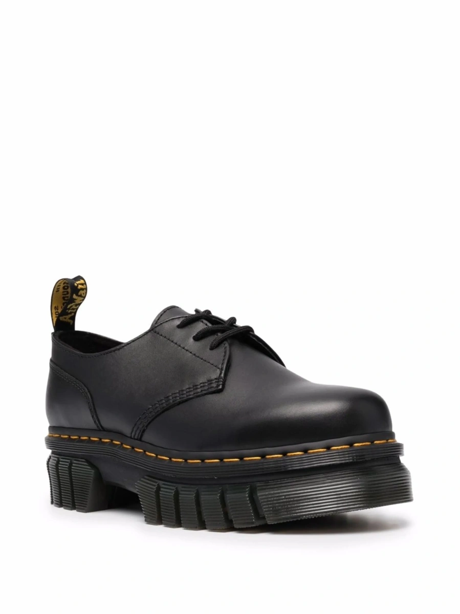 Pantofi Oxford Dr. Martens negri din piele - Img 2