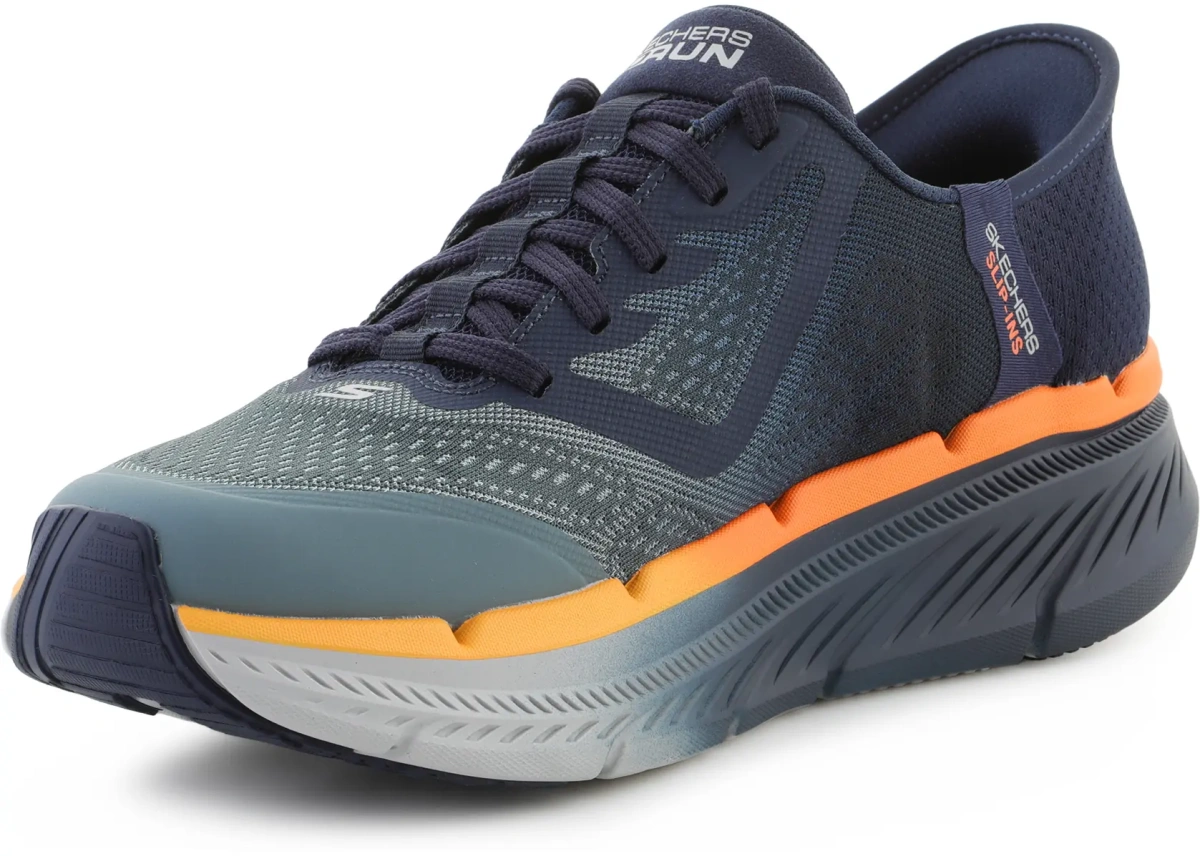 Pantofi Slip-Ins Max Cushioning Elite Premier 2.0 NVY/Orng - Img 3