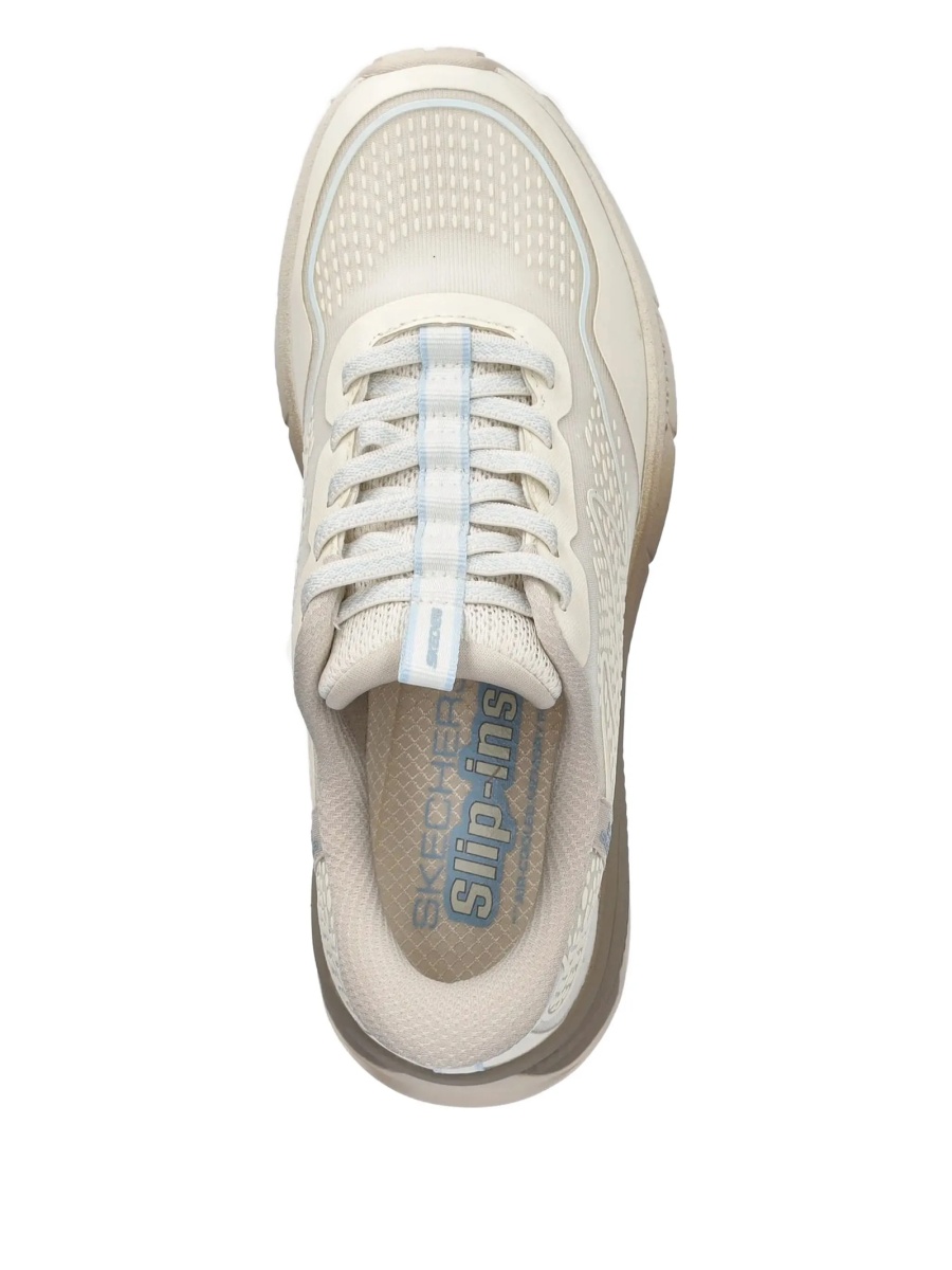 Pantofi slip-on SKECHERS neutri din poliuretan si material textil - Img 3