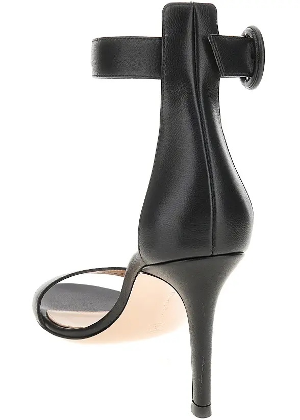 Pantofi Smooth leather 'Portofino' sandals - Img 3
