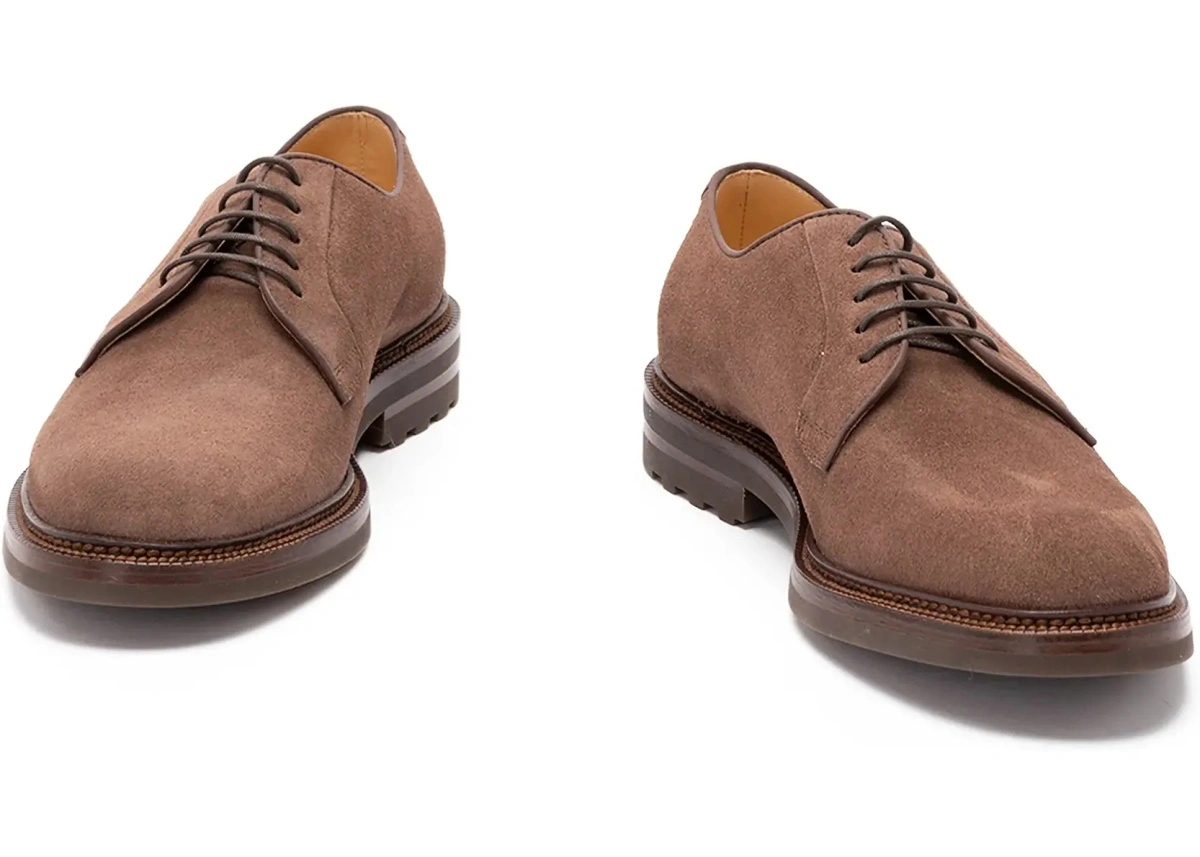 Pantofi Suede Lace-Up Shoes - Img 6