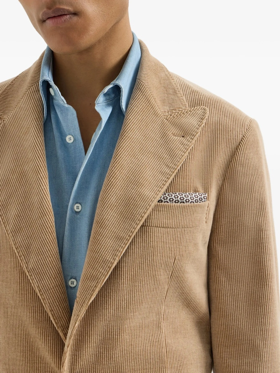 Papion Brunello Cucinelli multicolor din matase - Img 5