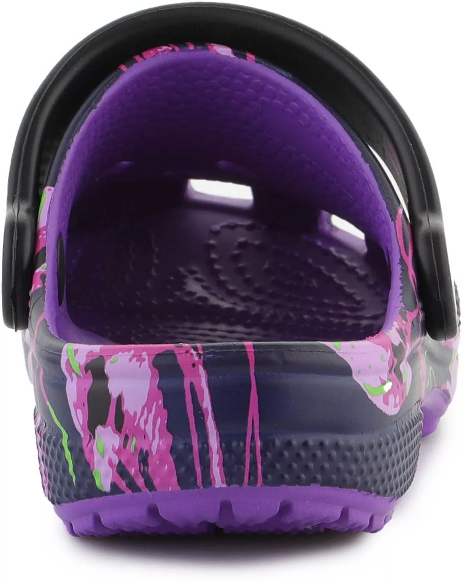 Papuci Flip - flops CLASSIC META SCAPE CLOG K NEON PURPLE / MULTI 208457 - 573 - Img 2