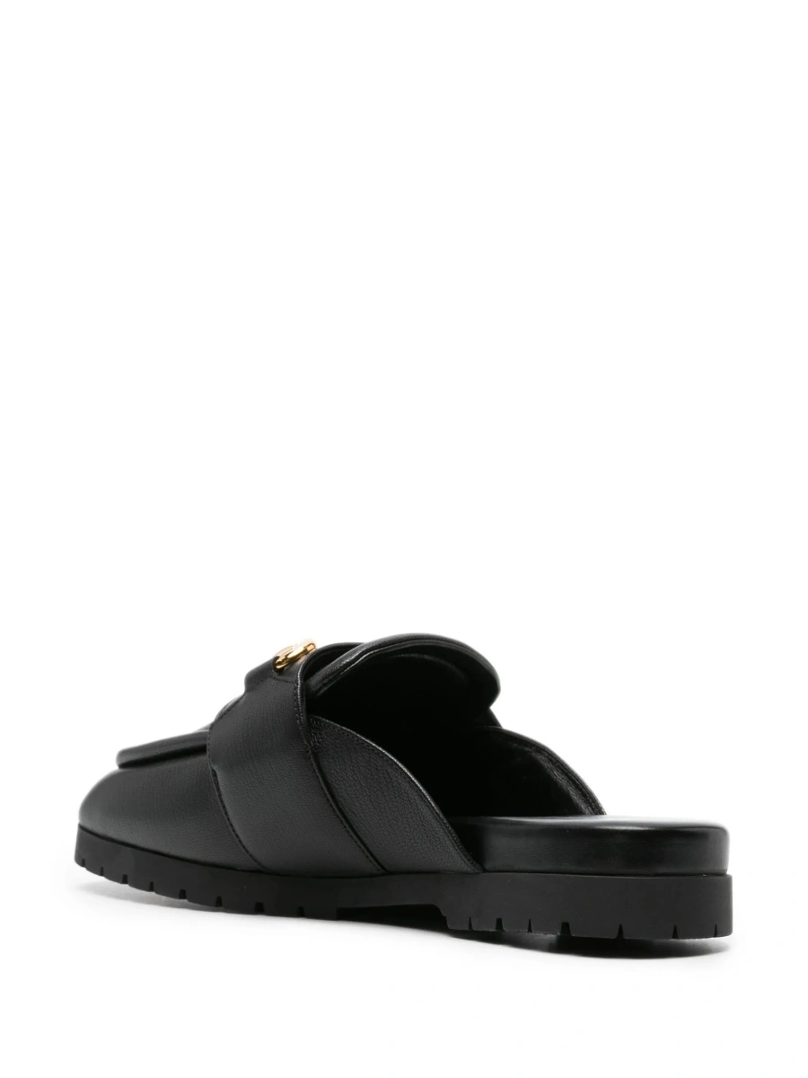 Papuci Gucci Horsebit negri din piele - Img 3