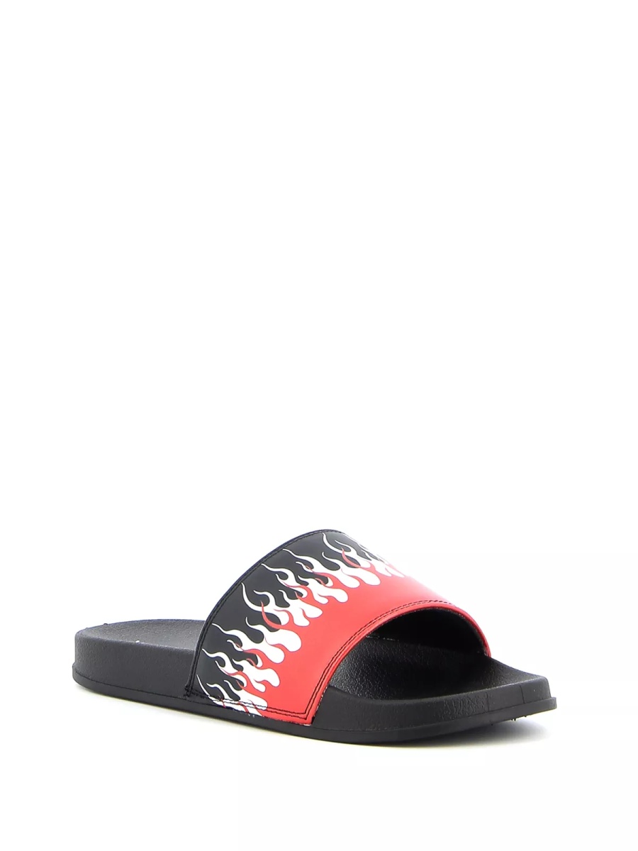 Papuci Vision of Super Slipper SLIDERFLAMES BLACK - Img 2