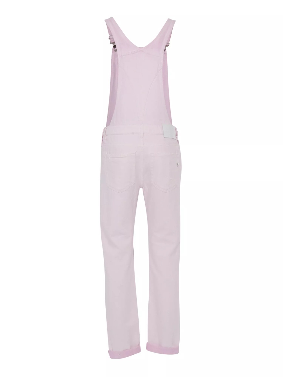 Pink denim overalls - Img 3