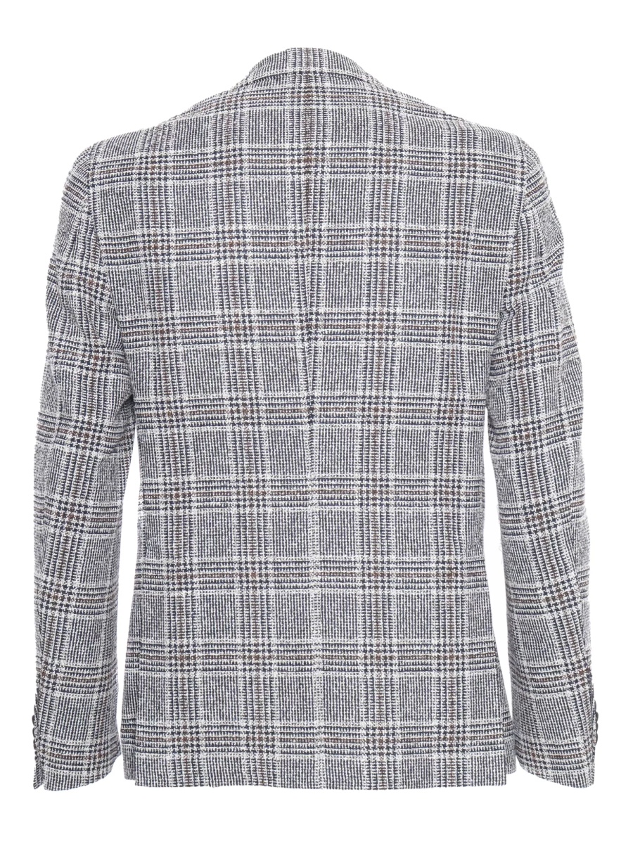 Plaid patterned blazer - Img 3
